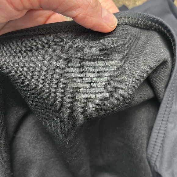 BOGO: DownEast High Rise Bikini Bottom Blqck Size Large - Picture 4 of 4